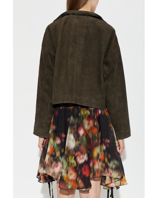 AllSaints Black 'Ryder' Suede Jacket