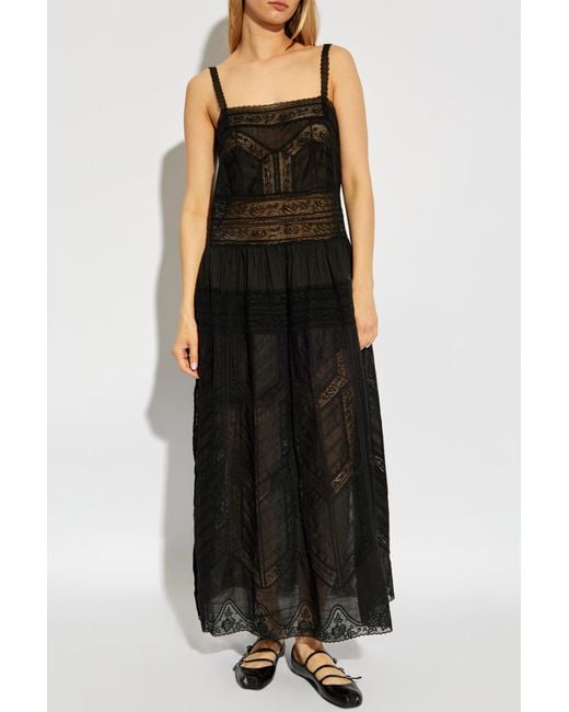 Zimmermann Black Lace Dress,