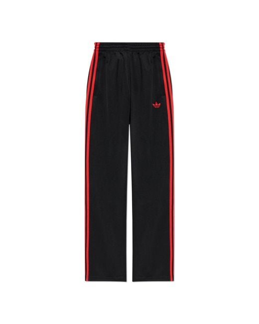 Adidas Originals Black Wide-Leg Sweatpants for men