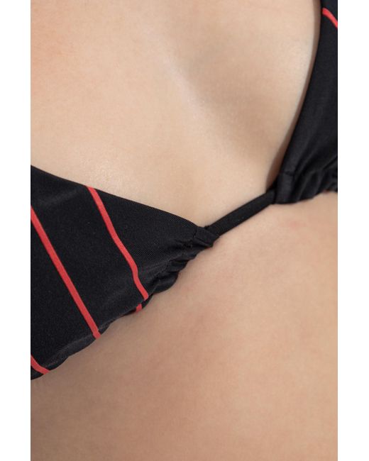 Moschino Black Bikini Top