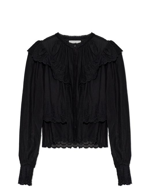 Isabel Marant Black "Kelmon" Shirt