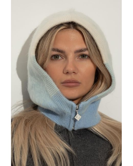 Casablanca Blue Turtleneck With Gradient Effect