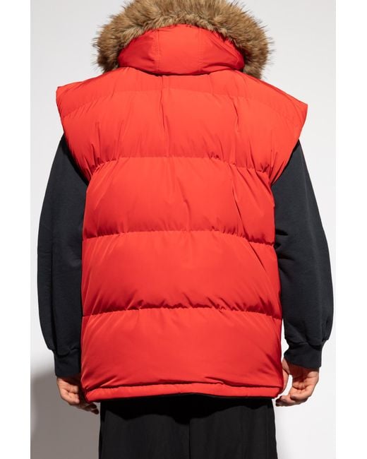 Balenciaga Black Reversible Vest for men