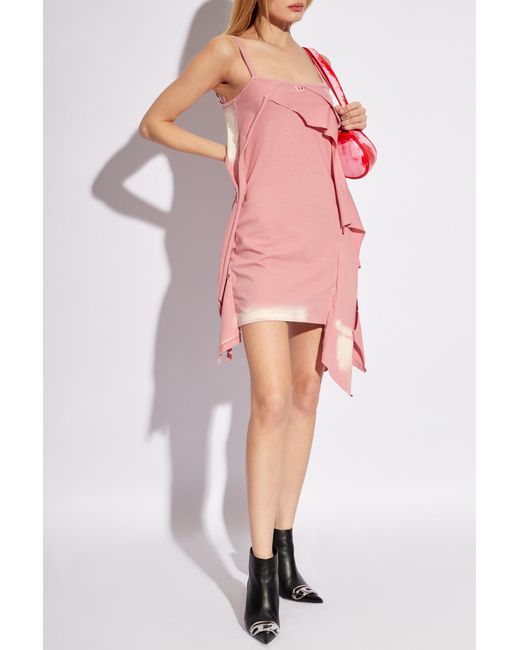 DIESEL Pink D-Malory Dress
