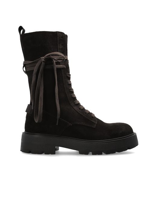 Bogner Black Suede Ankle Boots 'Riga'