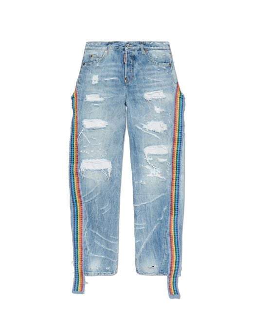 DSquared² Blue 'Loose Twst' Jeans