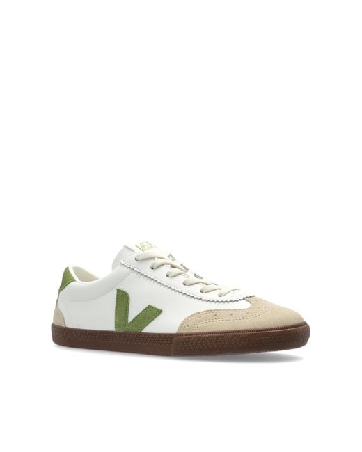 Veja Black Sports Shoes "Volley O.T. Leather"