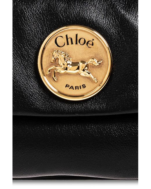 Chloé Black Shoulder Bag 'Chloe Heritage'