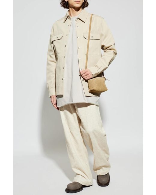 Rick Owens Natural Denim Jacket for men