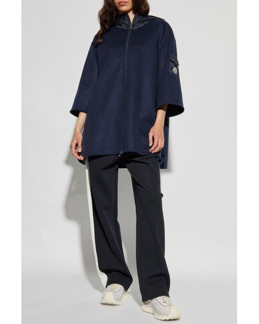 Moncler Blue Cape
