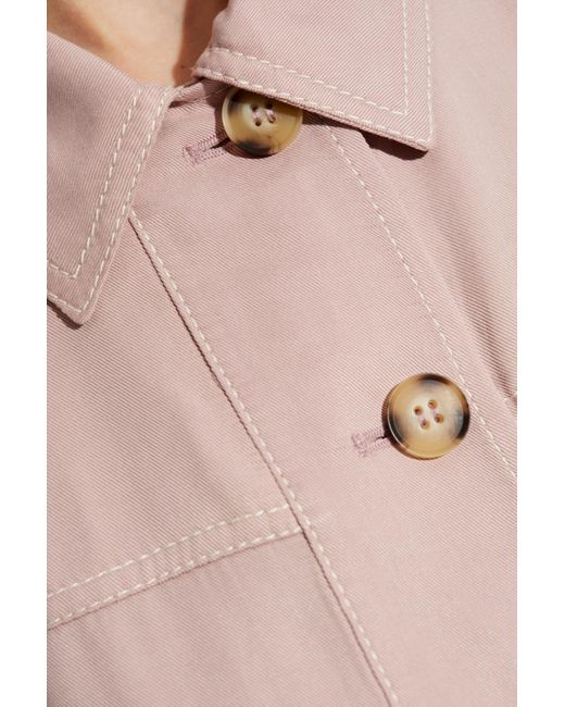 Paul Smith Pink Jacket With Pockets