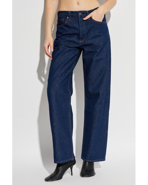 Agolde Blue "Arc" Jeans