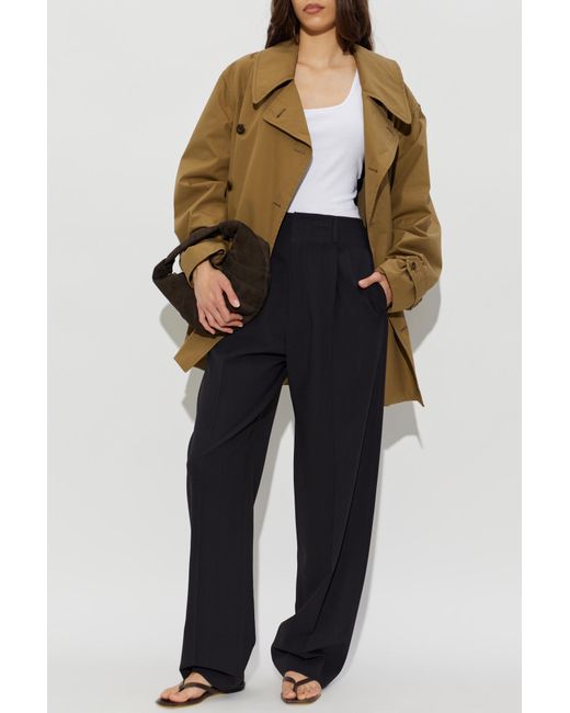 Lemaire Natural Shorter Cut Trench Coat