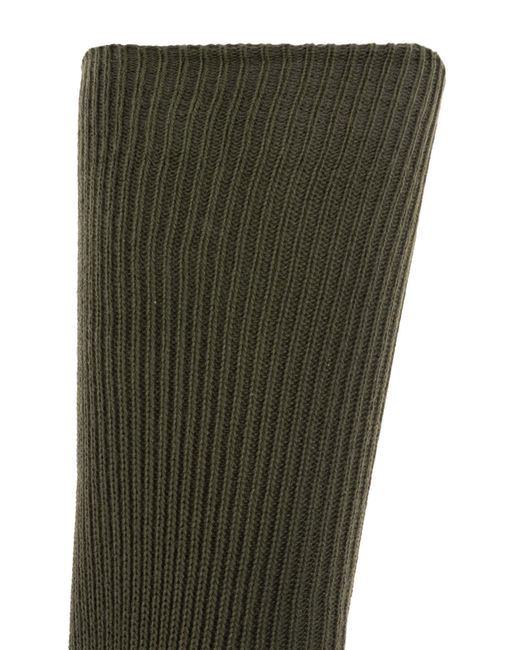 DSquared² Green Cotton Socks With Logo for men