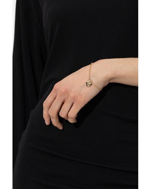 COACH Metallic Brass Bracelet