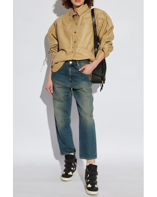 Isabel Marant Green Jeans Janet