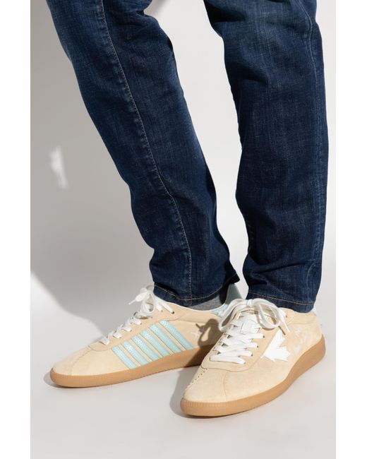 DSquared² White 'Rebel' Sports Shoes for men