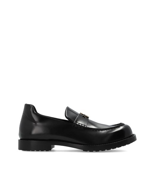 Balenciaga Black Leather Shoes Type 'Loafers'