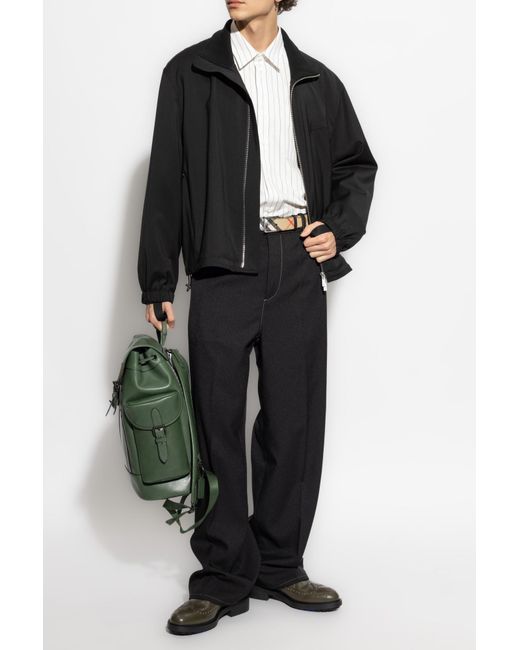 Burberry White Shirt With Striped Pattern for men