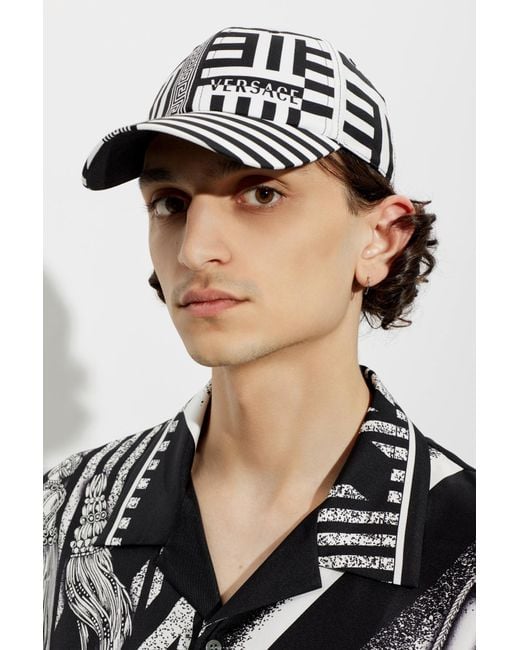Versace White Baseball Cap