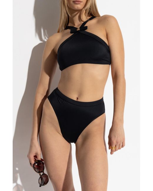 Versace Black Swimsuit Bottom