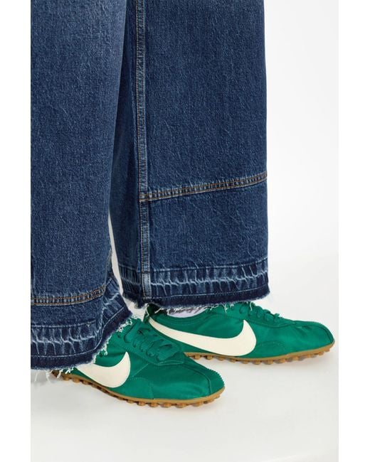 Nike Green "Moon Shoe Og" Sports Shoes