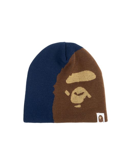 A Bathing Ape Blue Cap With Logo for men