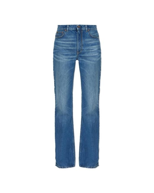 Chloé Blue Flared-Leg Jeans