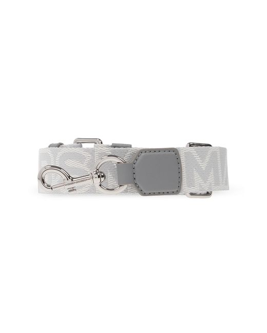 Marc Jacobs Bag Strap With Logo in Gray Lyst