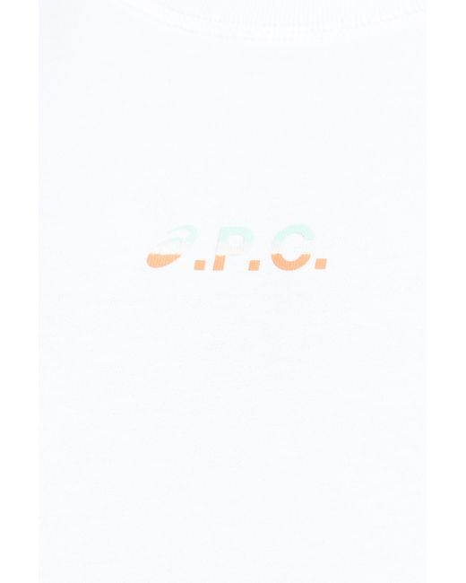 A.P.C. White X Asics for men