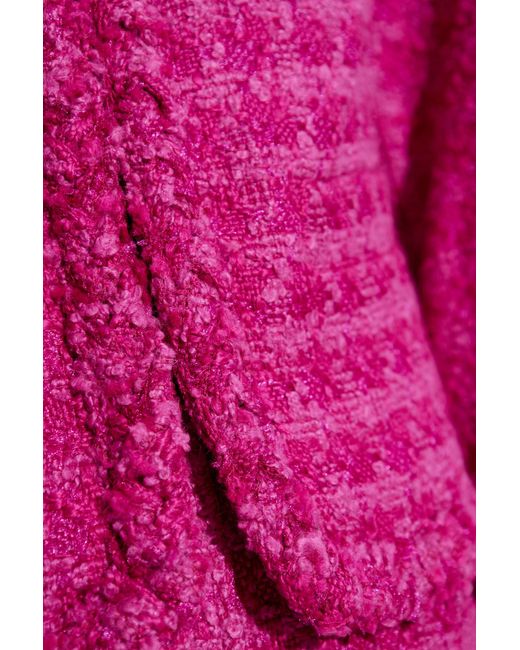 Kate spade pink tweed jacket best sale