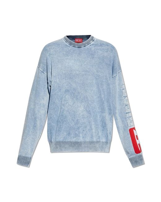 DIESEL Blue 'k-zeros' Sweater, for men