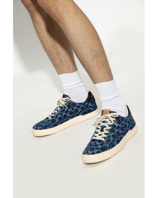 COACH lowline Sneakers in Blue for Men Lyst