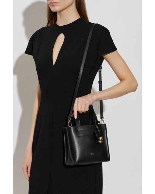Furla Black 'Divide Mini' Bag