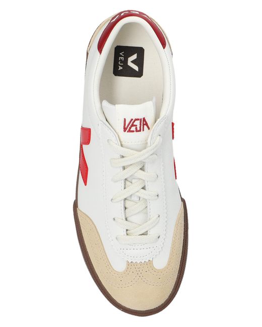 Veja Blue ‘Volley O.T. Leather’ Sports Shoes