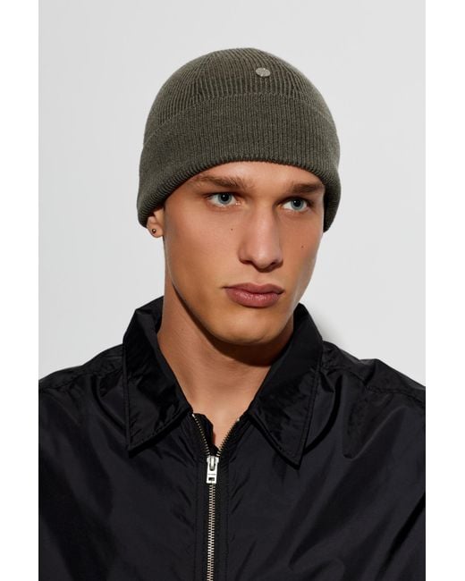Acne Black Wool Hat