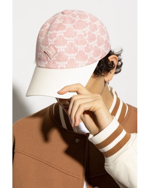 MCM Pink Cap for men