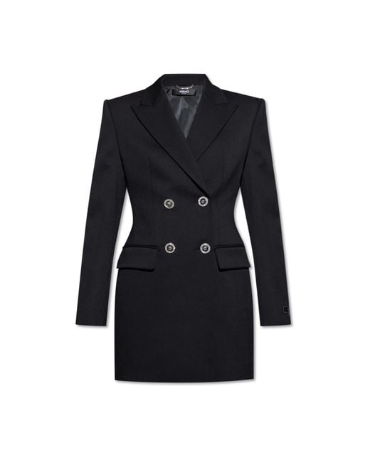 Versace Black Dress With Back Cut-Out