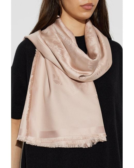 Ferragamo Natural Silk Scarf