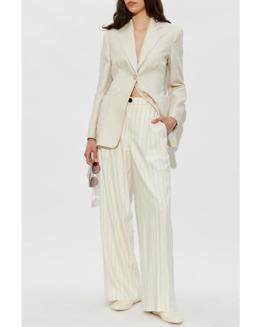 Max Mara White "Volonta" Blazer