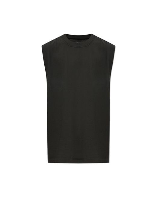 Homme Plissé Issey Miyake Black Sleeveless Top for men