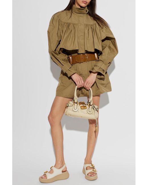 Chloé Natural 'Nama' Platform Sandals