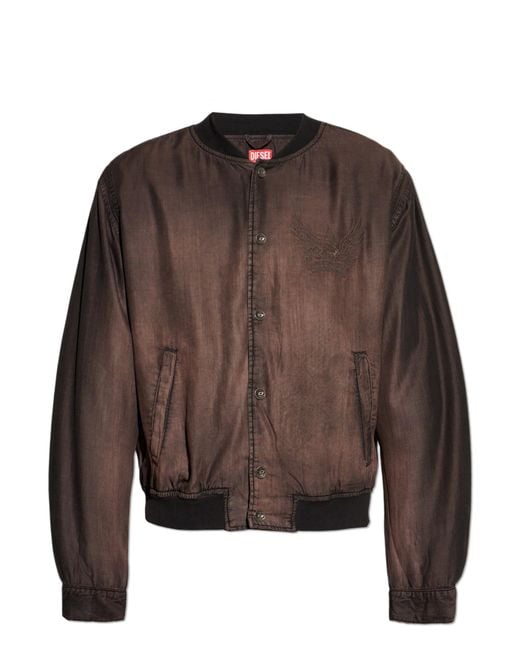 DIESEL Brown Jacket 'D-Belmor-S' for men