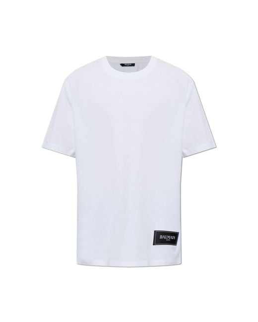 Balmain White 2-Pack Of T-Shirts for men
