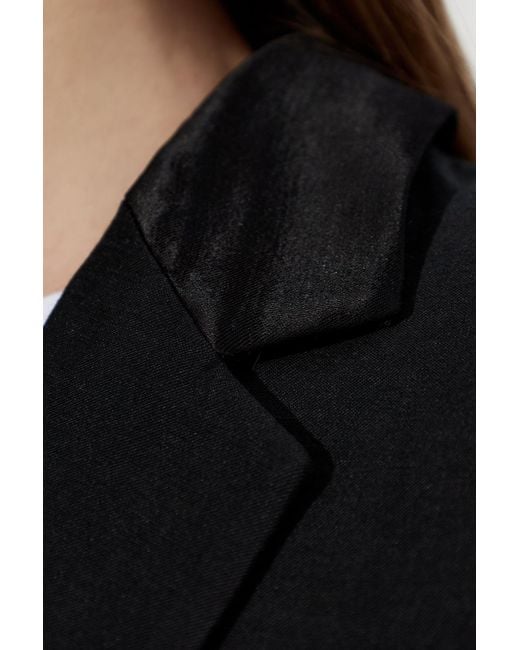 Paul Smith Black Single-Vent Blazer