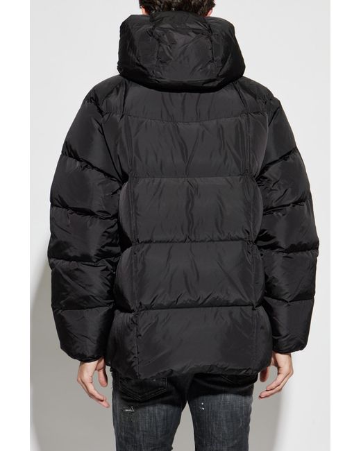 DSquared² Black Puffer Jacket for men