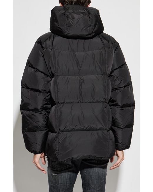DSquared² Black Puffer Jacket for men