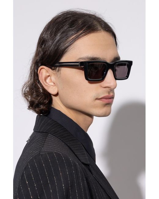 McQueen Black Sunglasses for men