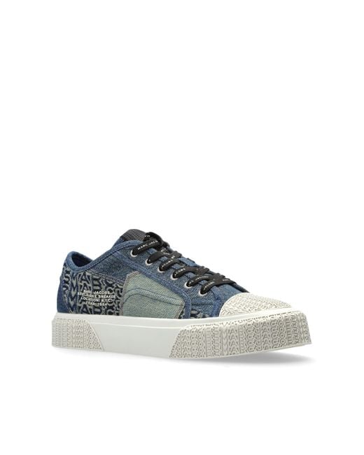 Marc Jacobs Blue Sports Shoes With Logo