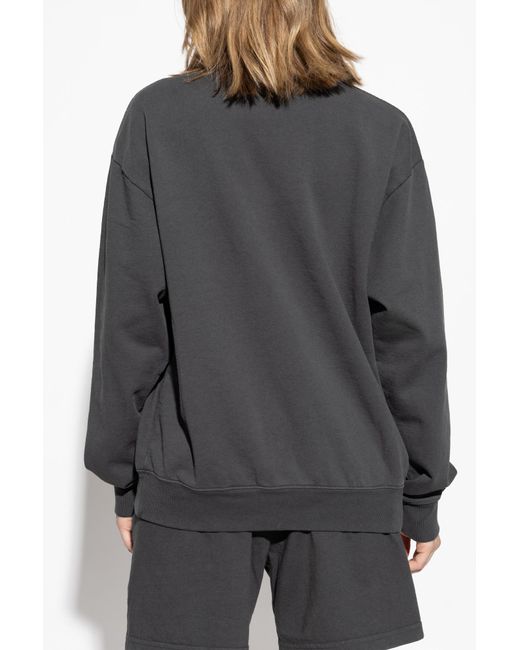 Sporty & Rich Black Sweatshirt "California Emblem"